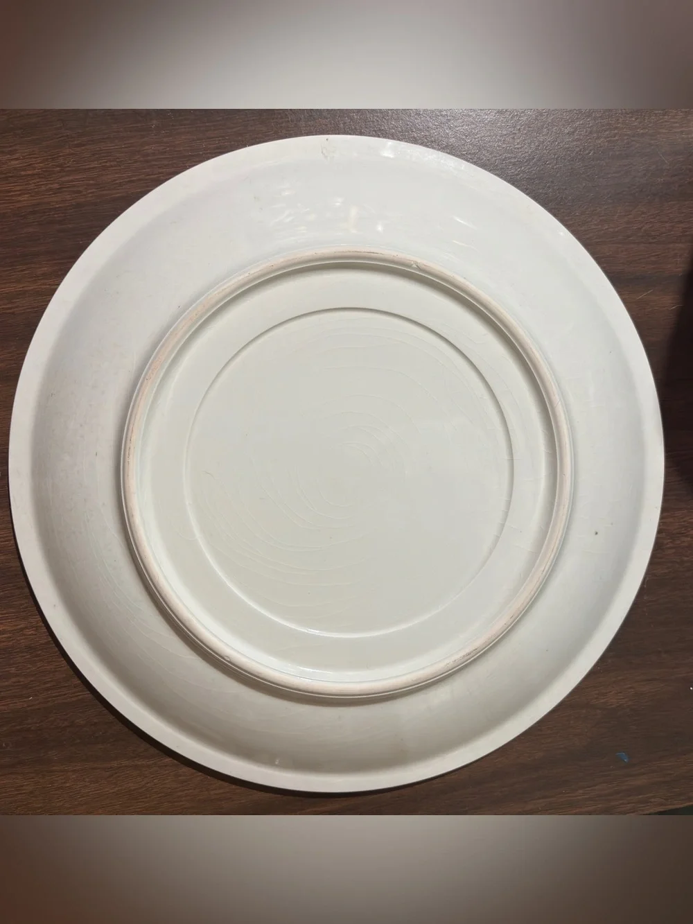 Vintage Japanese Imari Style Porcelain Charger Plate 13”